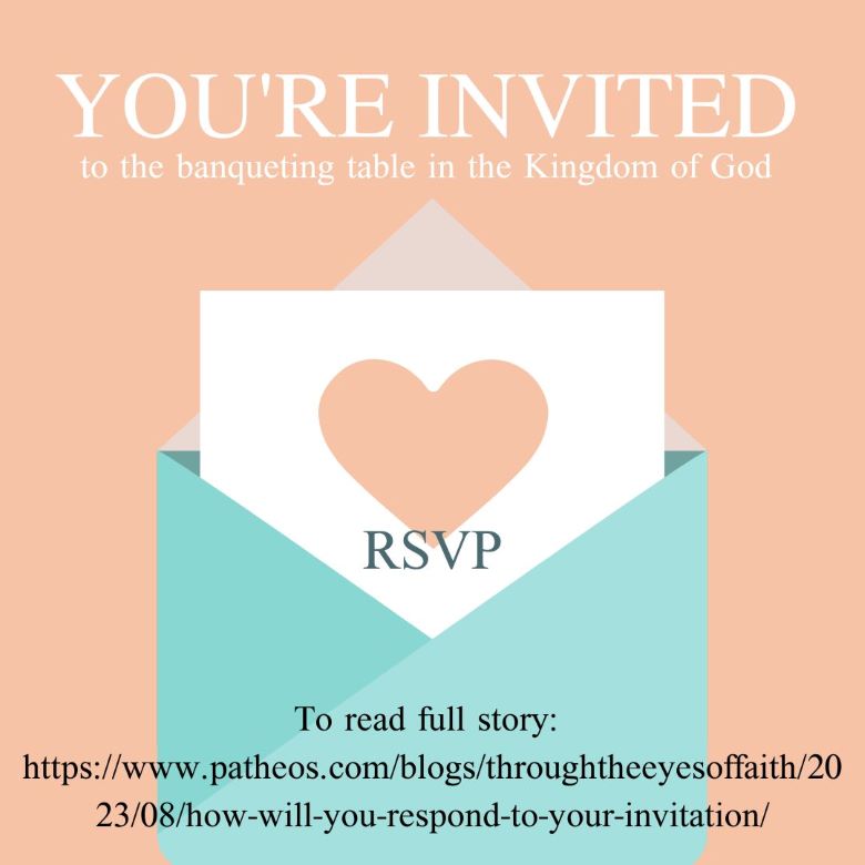 Invitation to the banqueting table in the kingdom of God